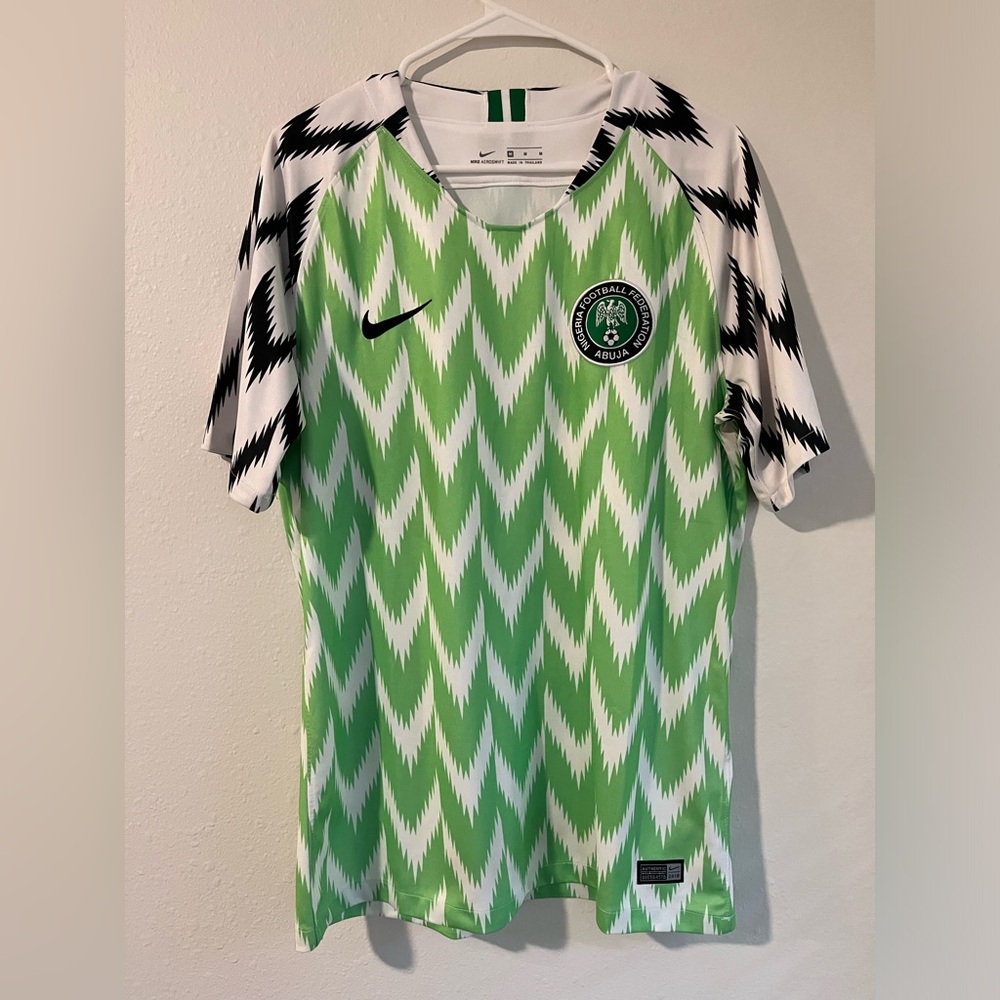 Nigeria 2018 World Cup Home Soccer Jersey